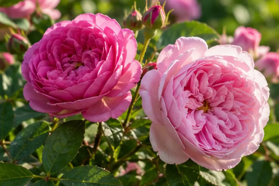 Rosa damascena и Rosa centifolia: как читать ботаническое имя